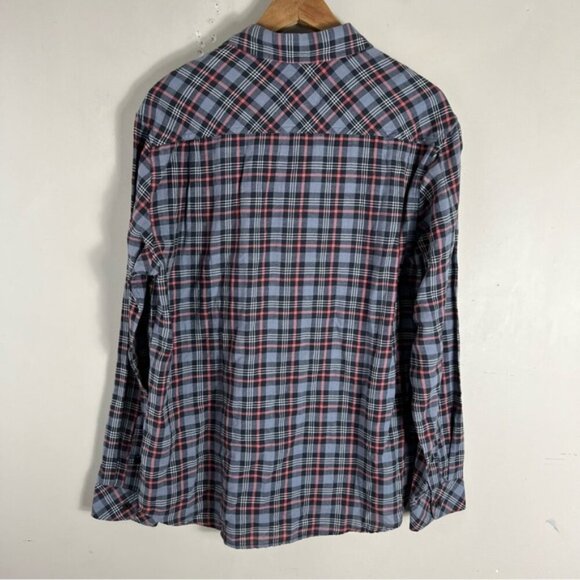 Rails Men's Wyatt Plaid Sport Shirt in Valencia Steele Size Medium Cotton NWT - Picture 3 of 12